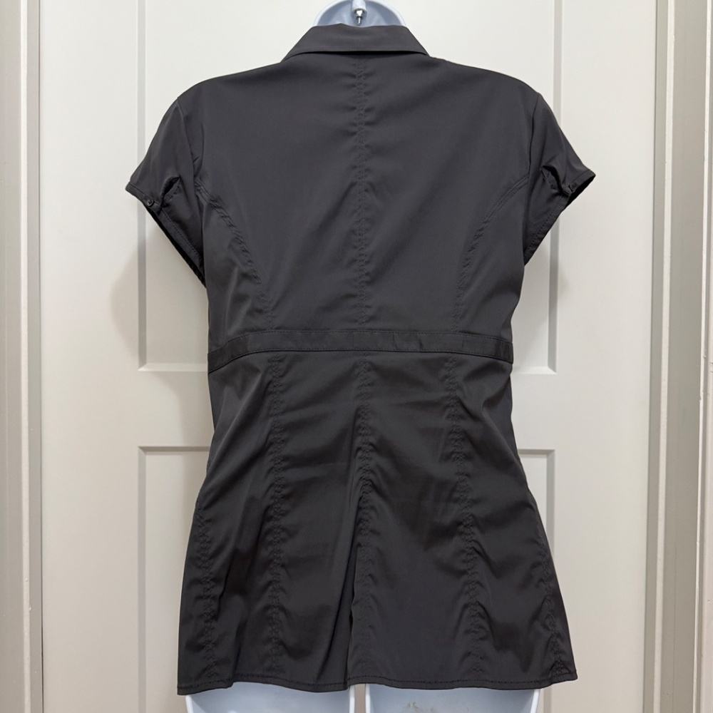 Express Design Studio Ruffle Belted Tunic M - image 5